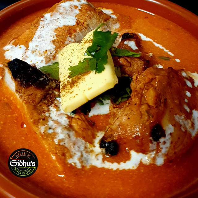 Sidhu’s Restaurant Perth Delhi Butter Chicken